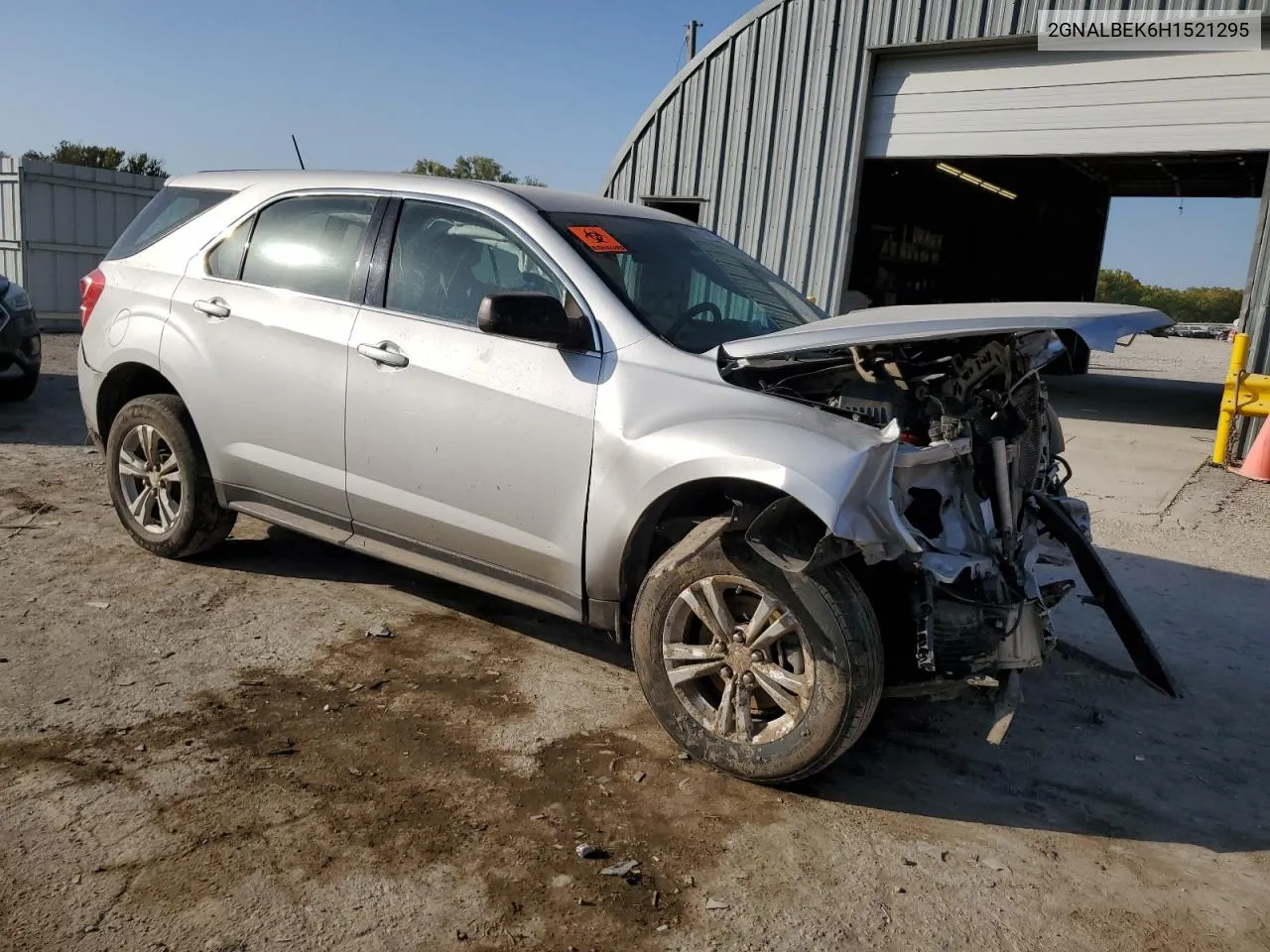 2017 Chevrolet Equinox Ls VIN: 2GNALBEK6H1521295 Lot: 76091854