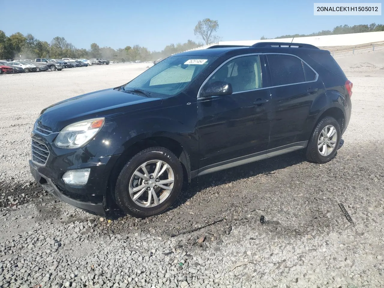 2017 Chevrolet Equinox Lt VIN: 2GNALCEK1H1505012 Lot: 76251464