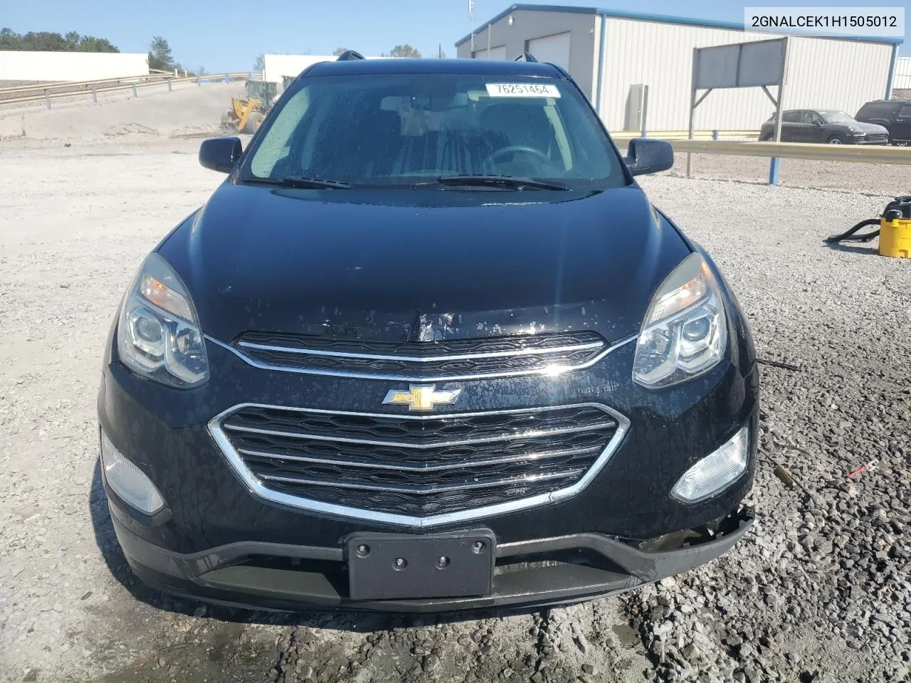 2017 Chevrolet Equinox Lt VIN: 2GNALCEK1H1505012 Lot: 76251464