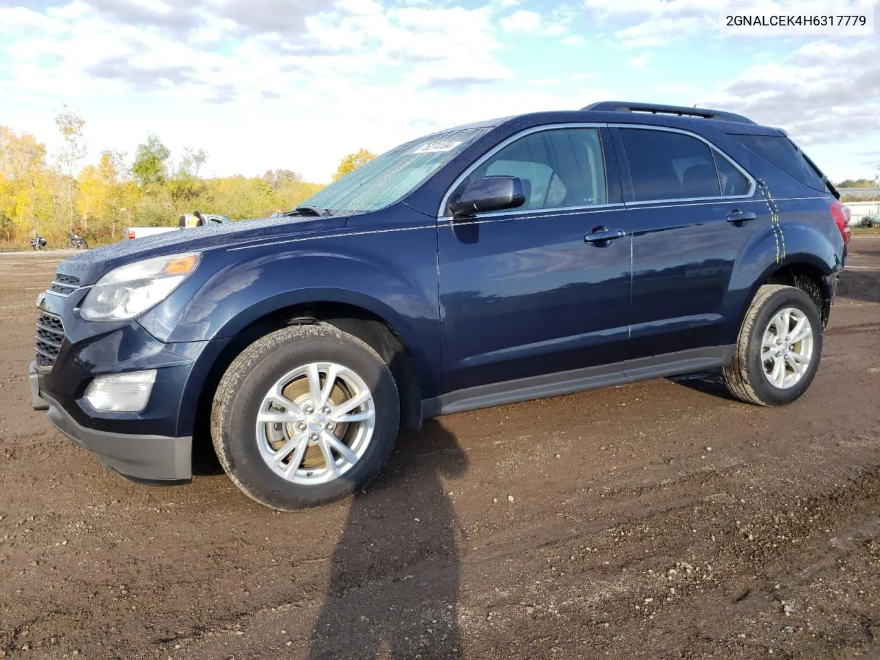 2017 Chevrolet Equinox Lt VIN: 2GNALCEK4H6317779 Lot: 76274104