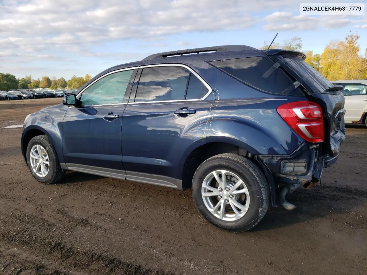 2017 Chevrolet Equinox Lt VIN: 2GNALCEK4H6317779 Lot: 76274104