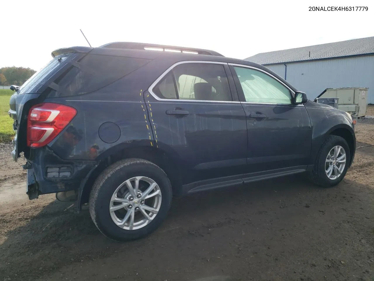 2017 Chevrolet Equinox Lt VIN: 2GNALCEK4H6317779 Lot: 76274104