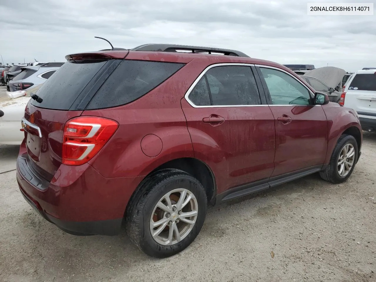 2017 Chevrolet Equinox Lt VIN: 2GNALCEK8H6114071 Lot: 76481504