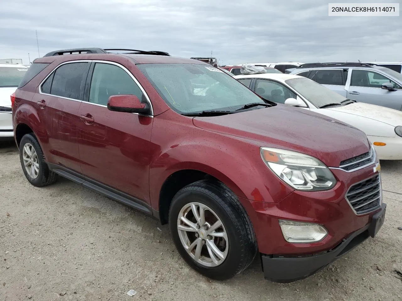 2017 Chevrolet Equinox Lt VIN: 2GNALCEK8H6114071 Lot: 76481504