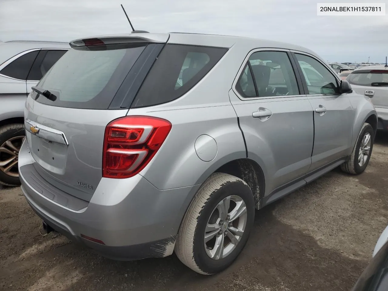 2017 Chevrolet Equinox Ls VIN: 2GNALBEK1H1537811 Lot: 76689954