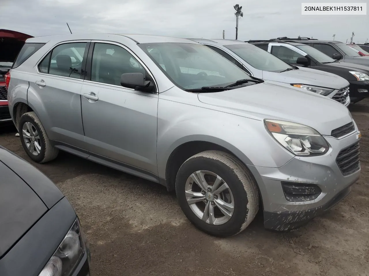 2017 Chevrolet Equinox Ls VIN: 2GNALBEK1H1537811 Lot: 76689954