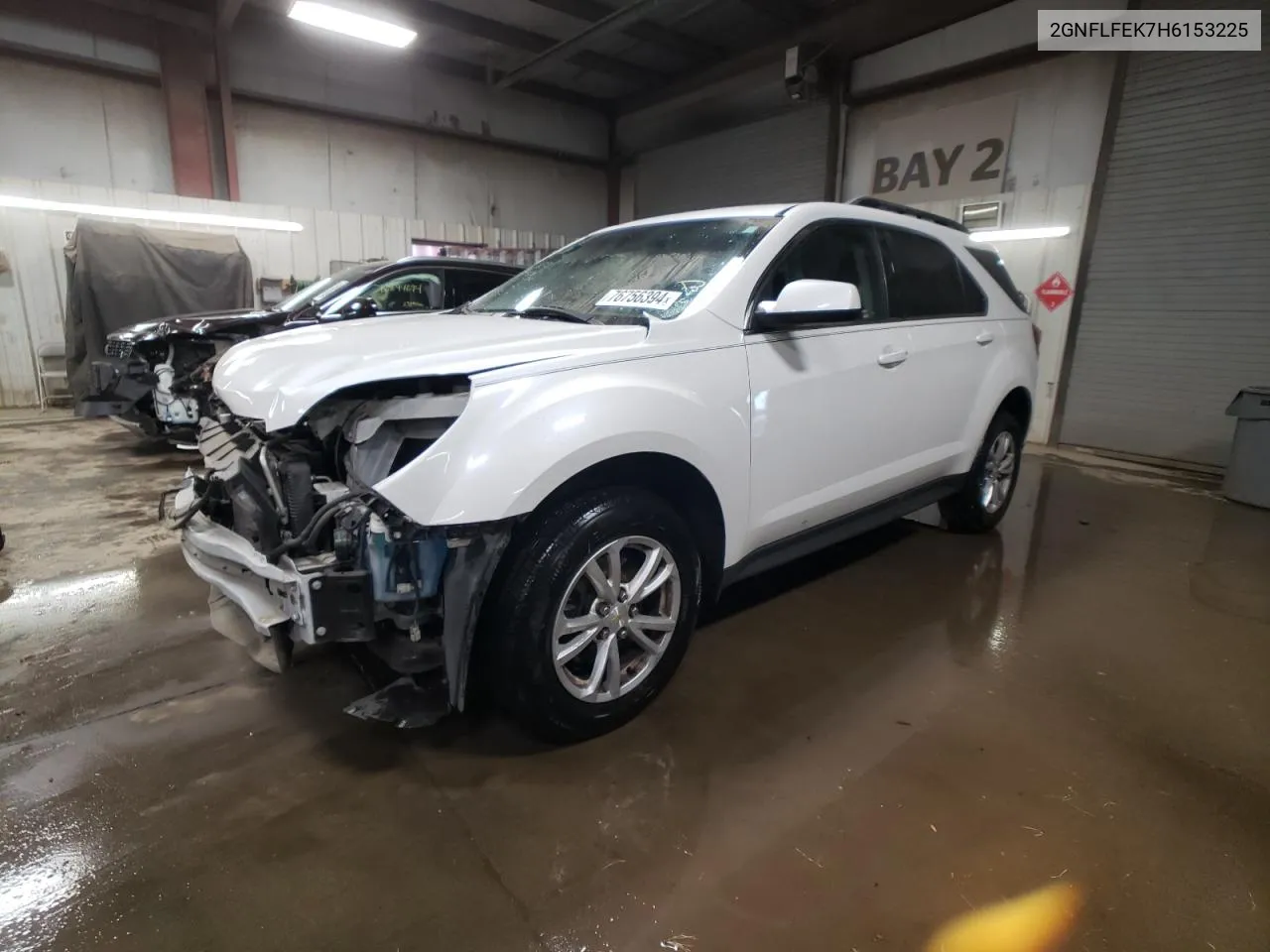 2017 Chevrolet Equinox Lt VIN: 2GNFLFEK7H6153225 Lot: 76756394