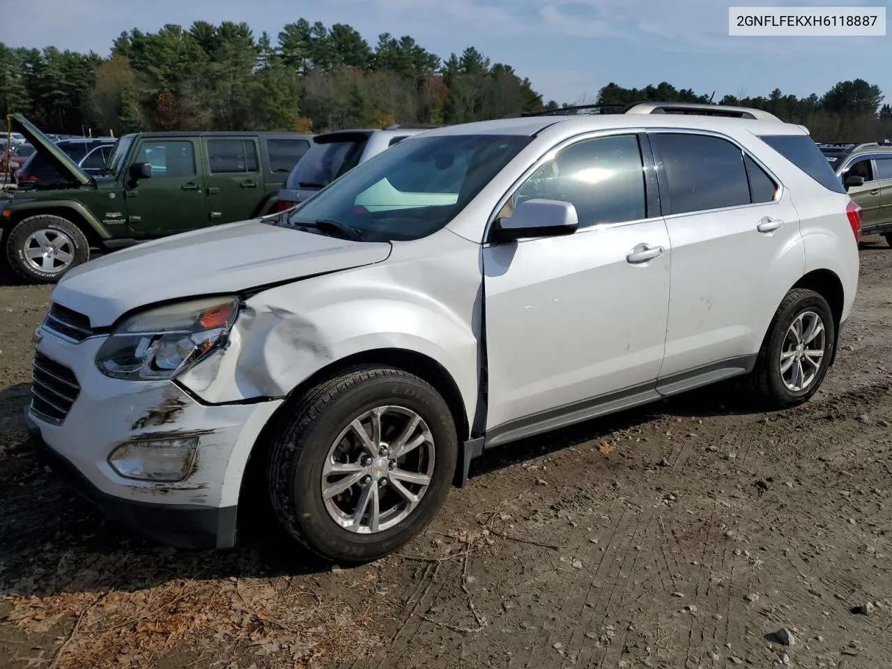 2017 Chevrolet Equinox Lt VIN: 2GNFLFEKXH6118887 Lot: 76790774