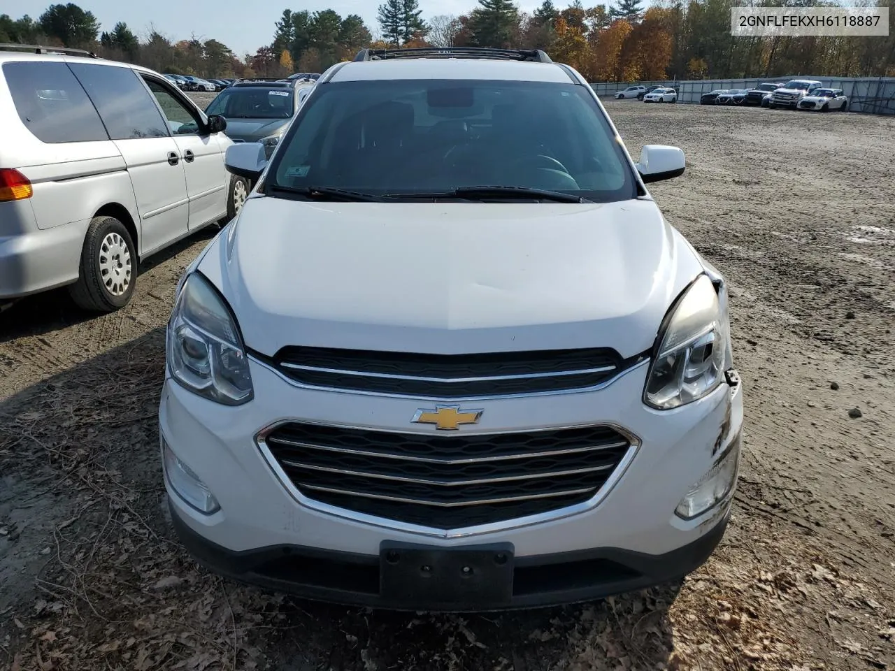 2017 Chevrolet Equinox Lt VIN: 2GNFLFEKXH6118887 Lot: 76790774