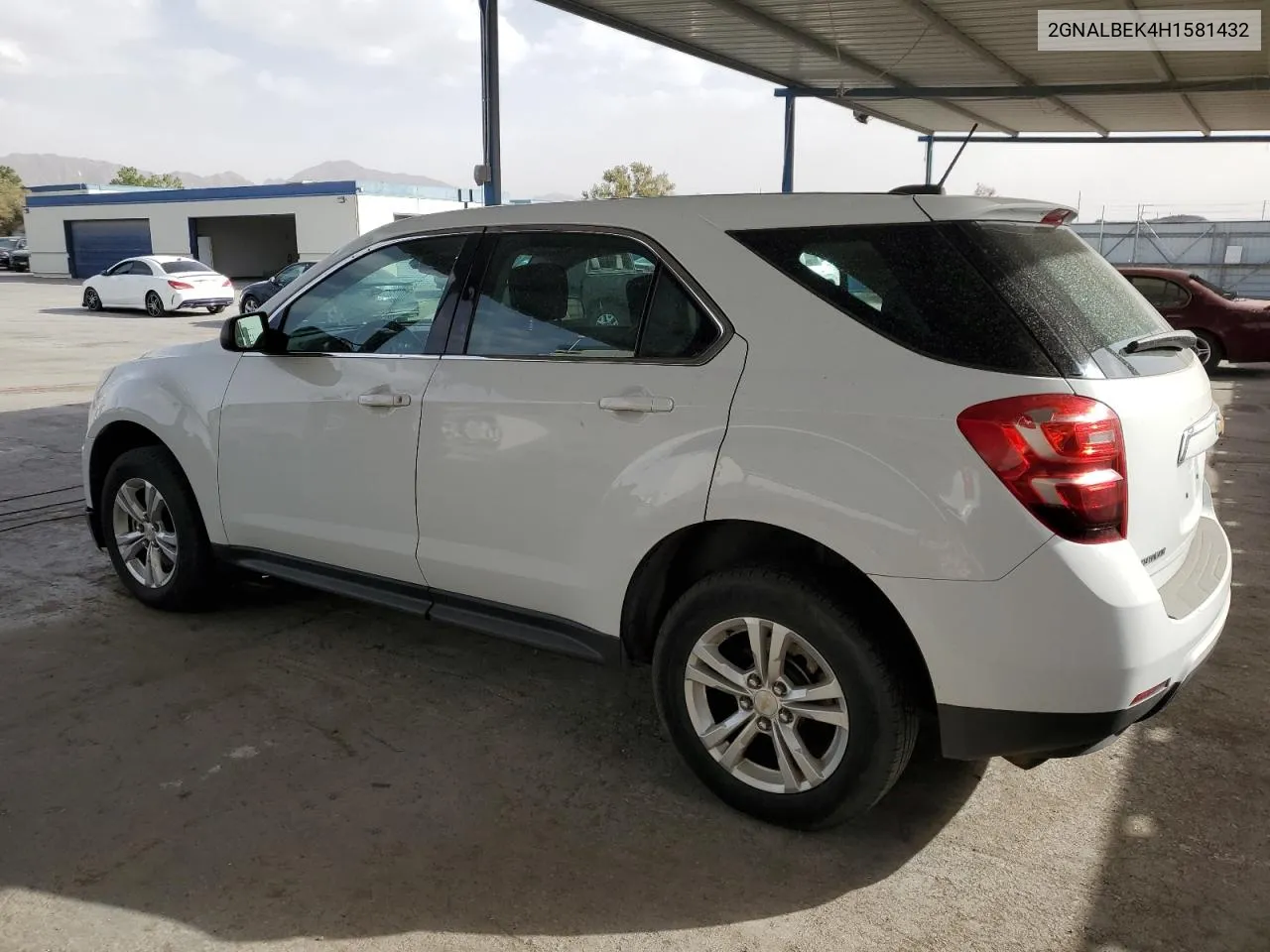 2017 Chevrolet Equinox Ls VIN: 2GNALBEK4H1581432 Lot: 77047804