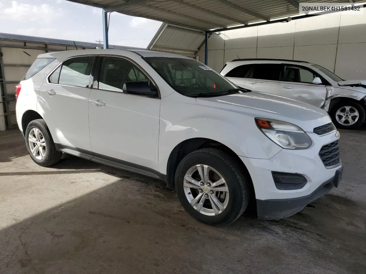 2017 Chevrolet Equinox Ls VIN: 2GNALBEK4H1581432 Lot: 77047804