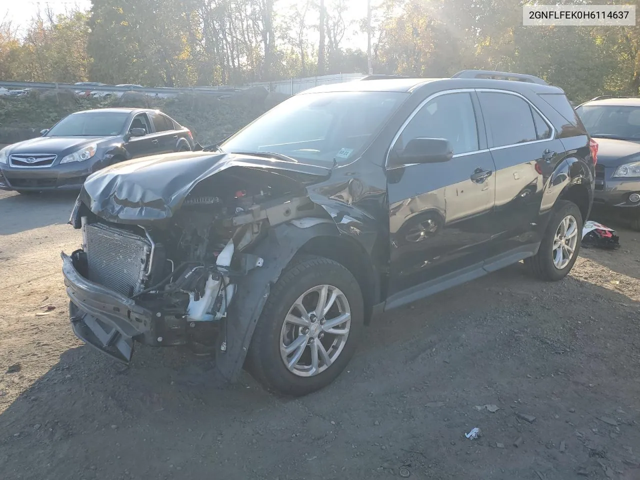 2GNFLFEK0H6114637 2017 Chevrolet Equinox Lt