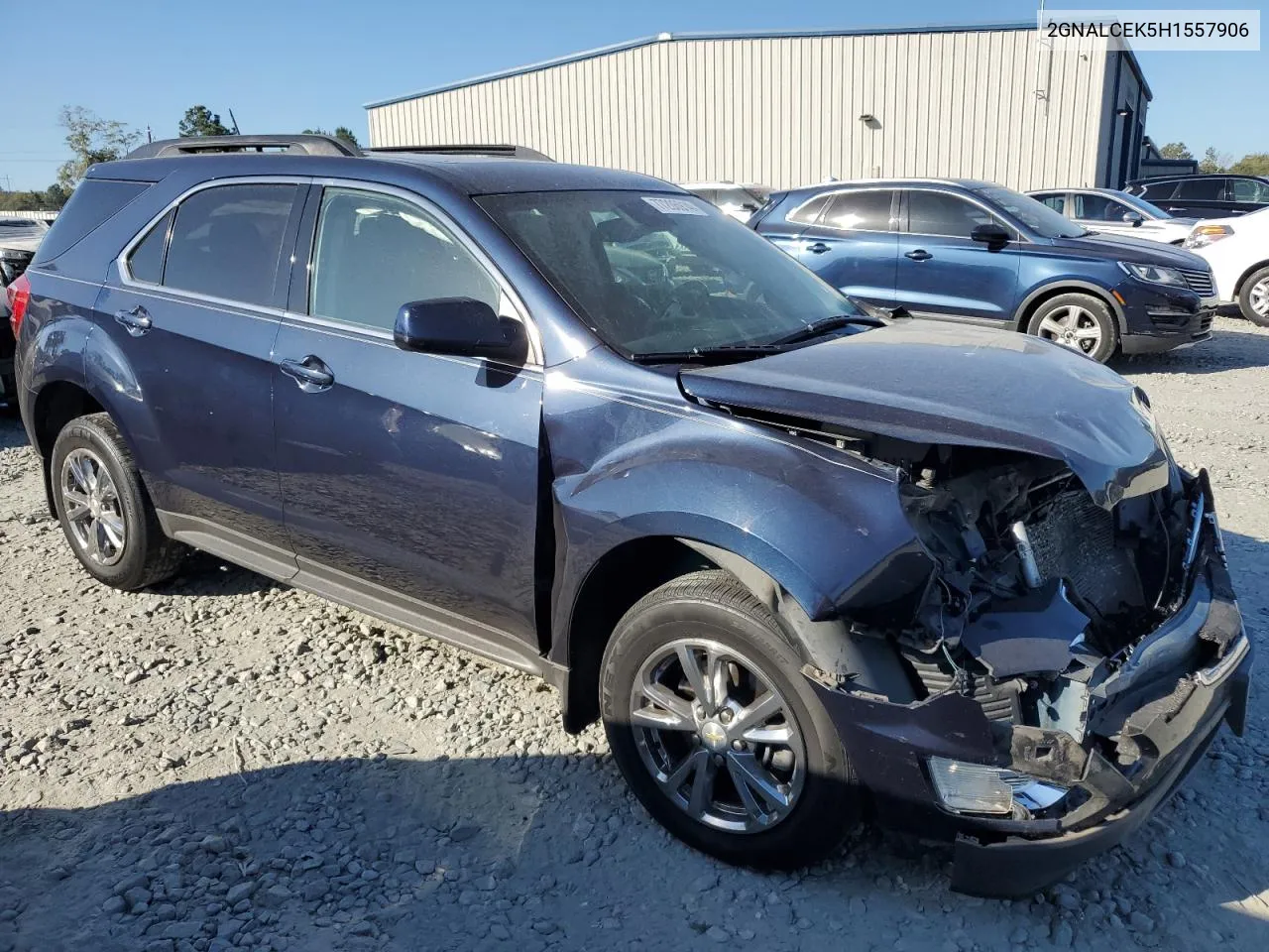 2GNALCEK5H1557906 2017 Chevrolet Equinox Lt