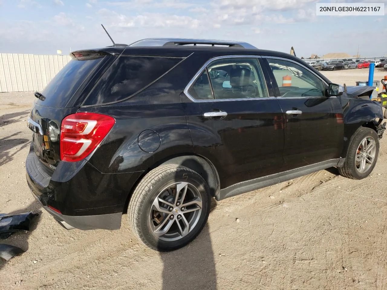 2017 Chevrolet Equinox Premier VIN: 2GNFLGE30H6221167 Lot: 77347194