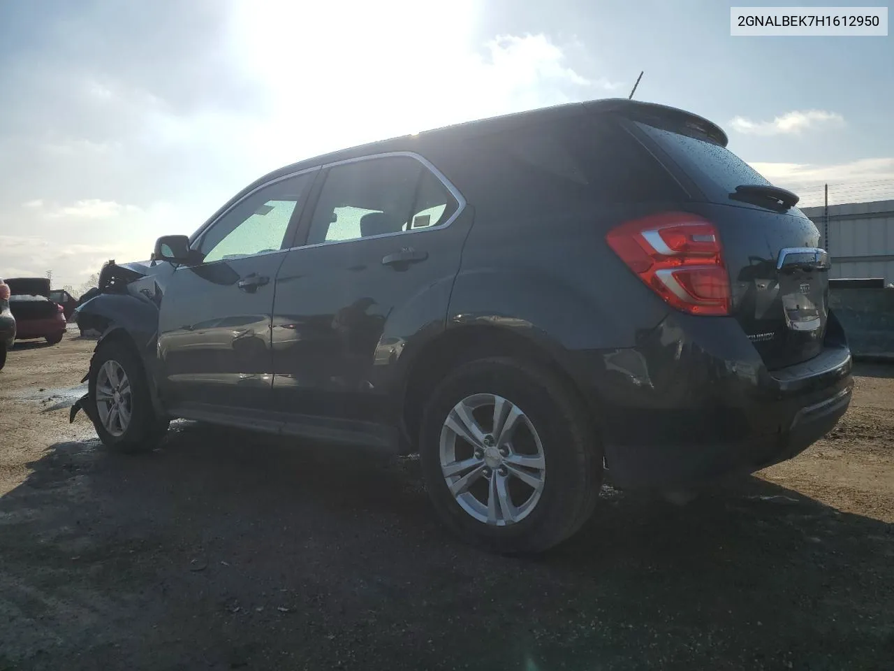 2017 Chevrolet Equinox Ls VIN: 2GNALBEK7H1612950 Lot: 77479374