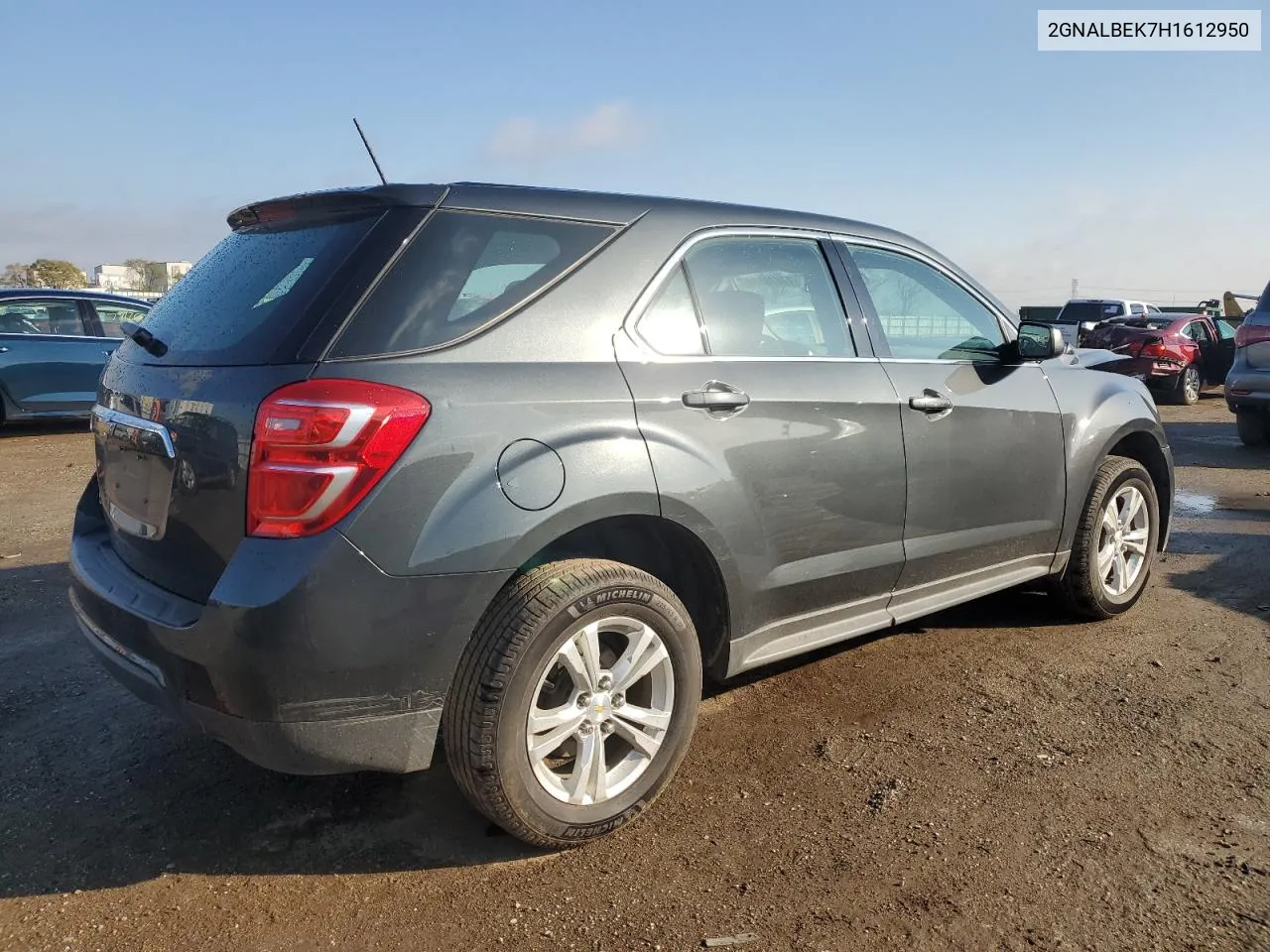 2017 Chevrolet Equinox Ls VIN: 2GNALBEK7H1612950 Lot: 77479374