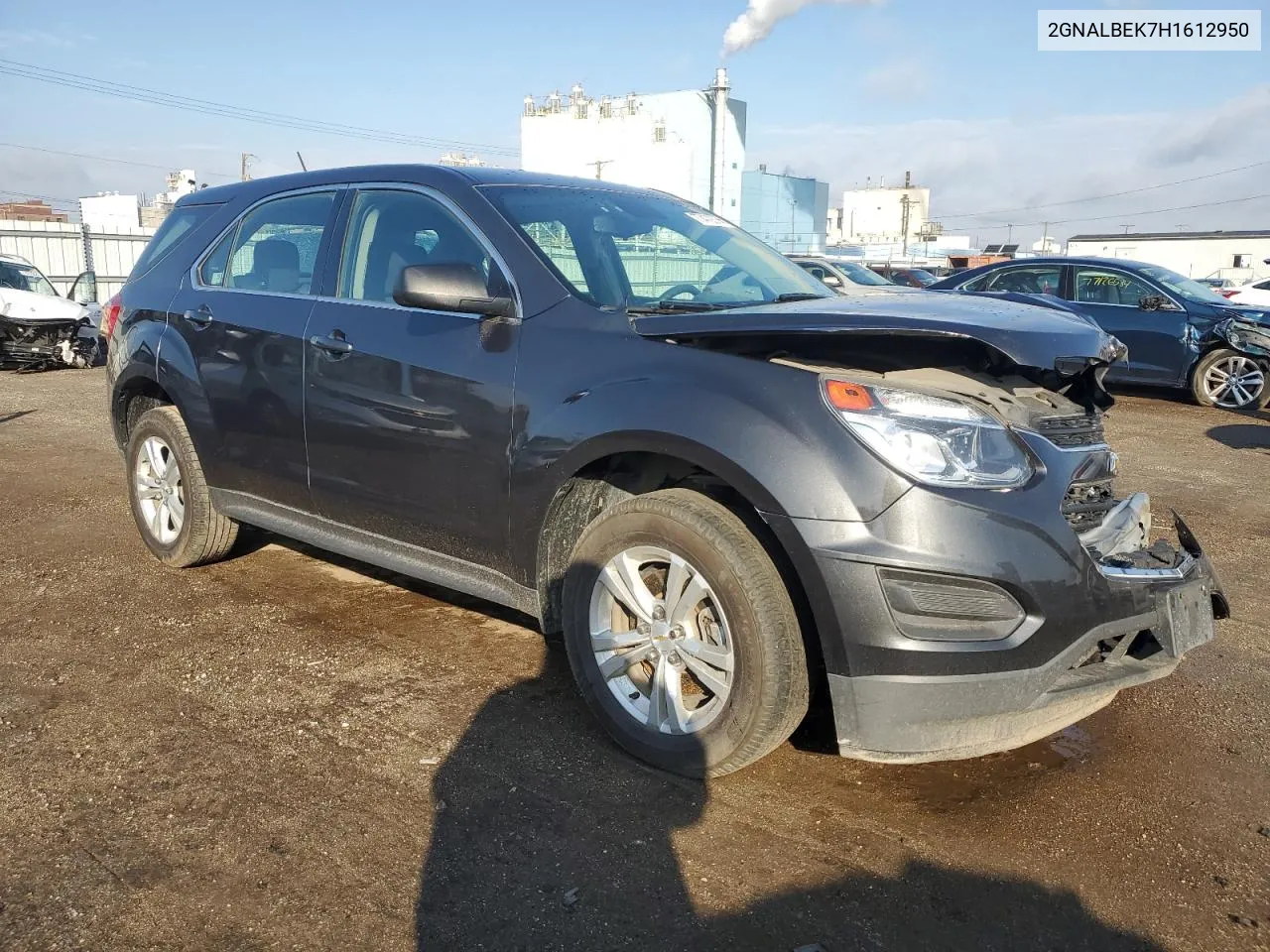 2017 Chevrolet Equinox Ls VIN: 2GNALBEK7H1612950 Lot: 77479374