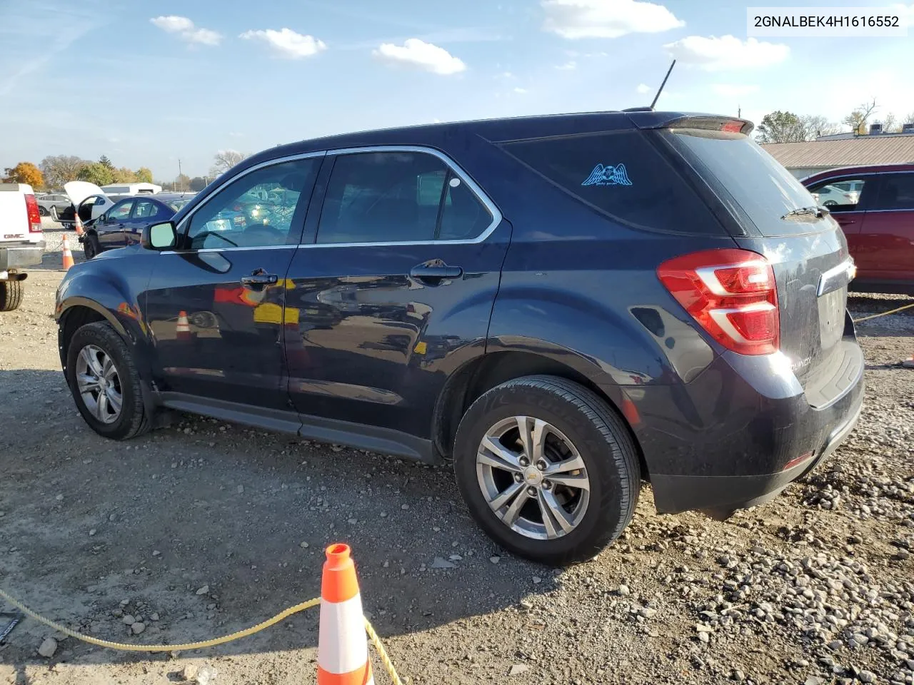 2017 Chevrolet Equinox Ls VIN: 2GNALBEK4H1616552 Lot: 77522994