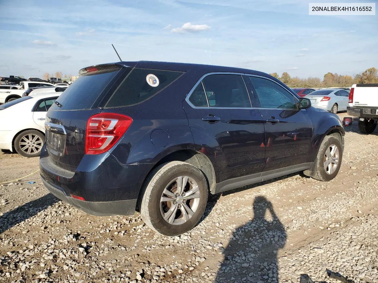 2GNALBEK4H1616552 2017 Chevrolet Equinox Ls