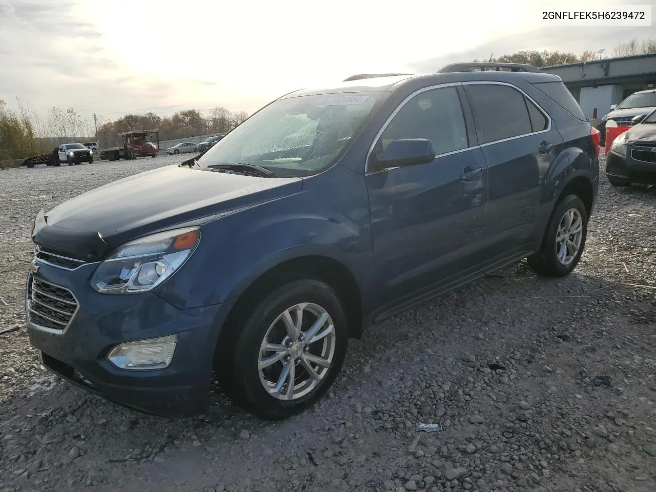 2017 Chevrolet Equinox Lt VIN: 2GNFLFEK5H6239472 Lot: 77626604