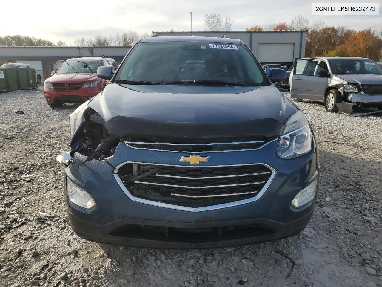 2017 Chevrolet Equinox Lt VIN: 2GNFLFEK5H6239472 Lot: 77626604