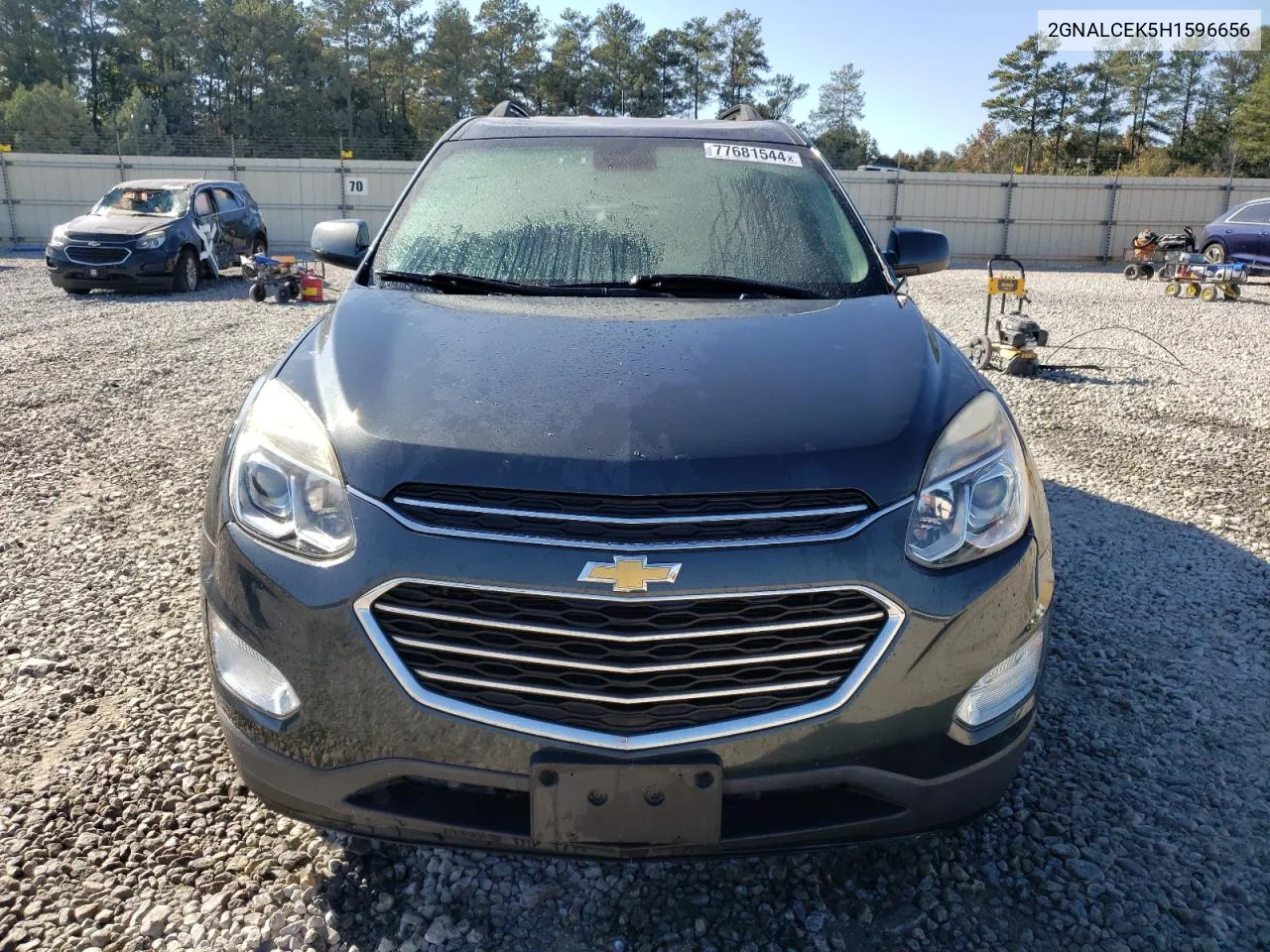 2017 Chevrolet Equinox Lt VIN: 2GNALCEK5H1596656 Lot: 77681544