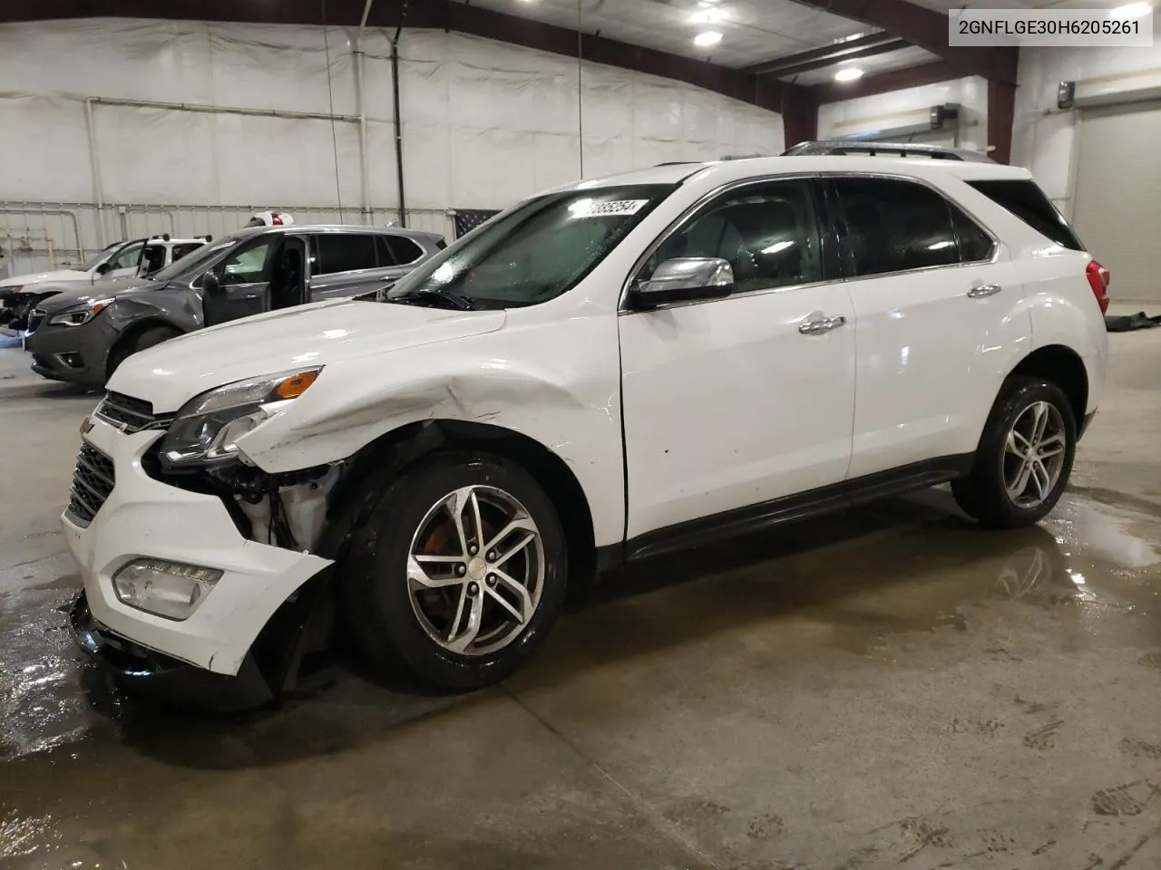 2017 Chevrolet Equinox Premier VIN: 2GNFLGE30H6205261 Lot: 77885254