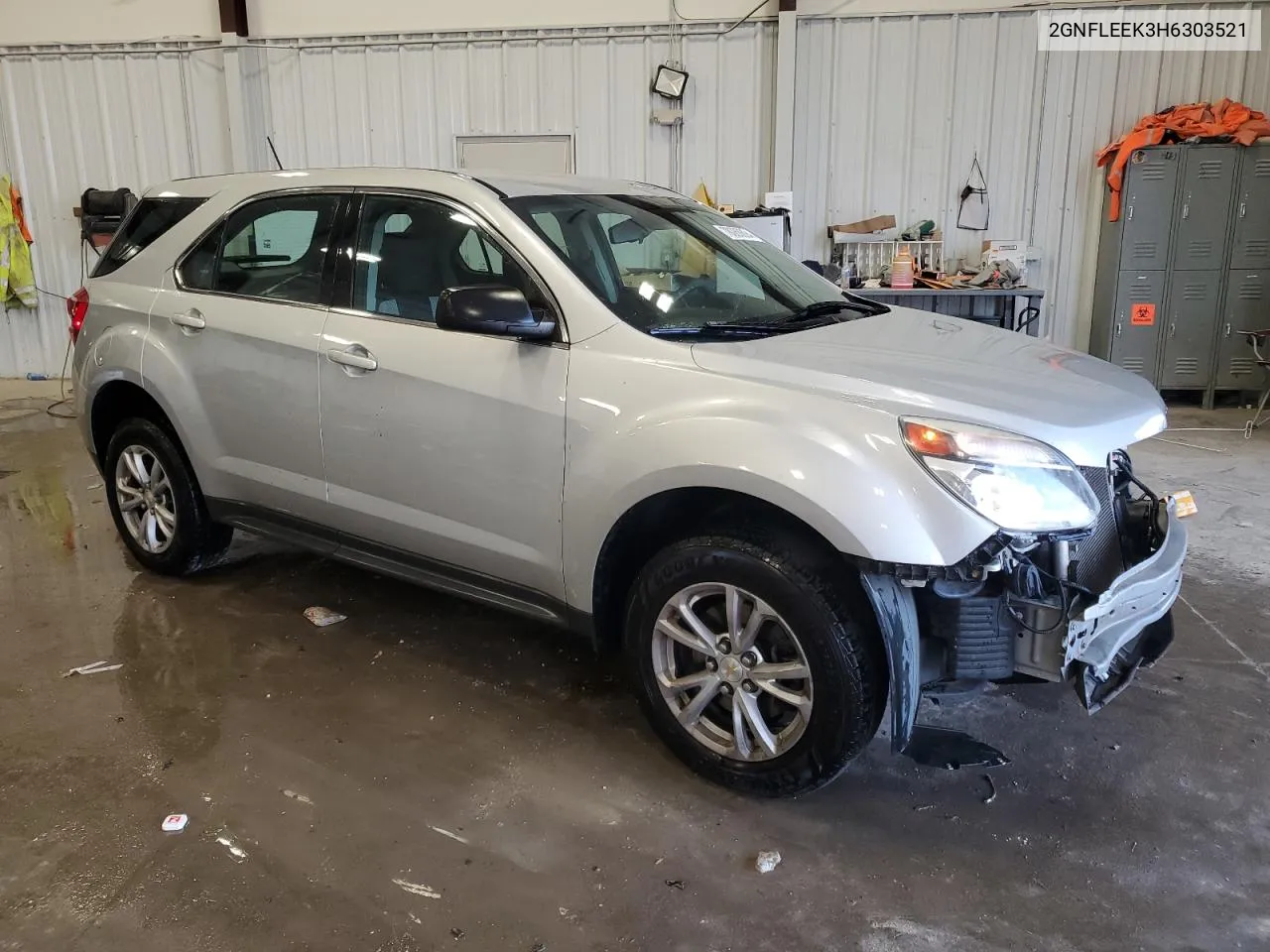 2017 Chevrolet Equinox Ls VIN: 2GNFLEEK3H6303521 Lot: 78088884