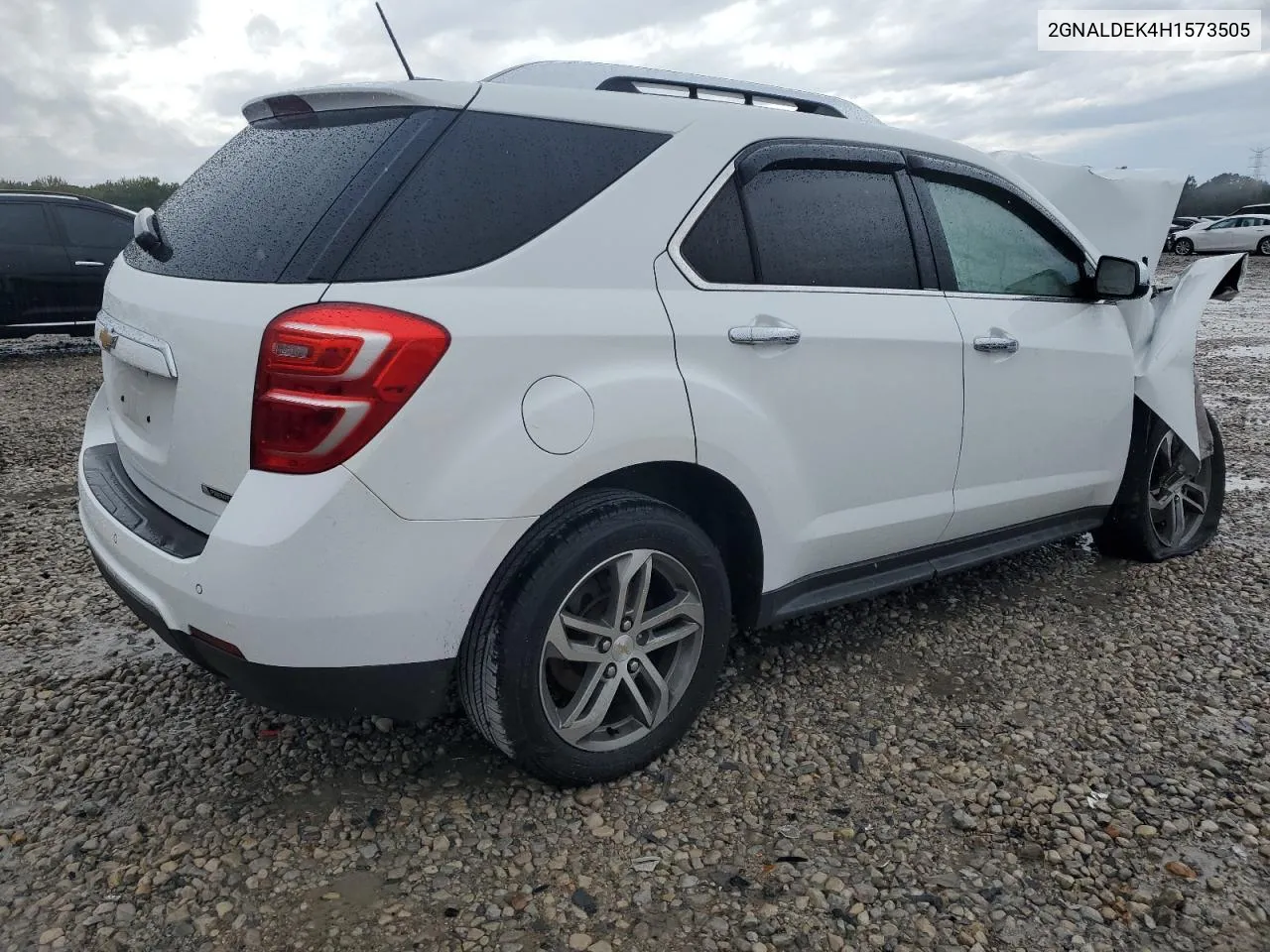 2017 Chevrolet Equinox Premier VIN: 2GNALDEK4H1573505 Lot: 78446844