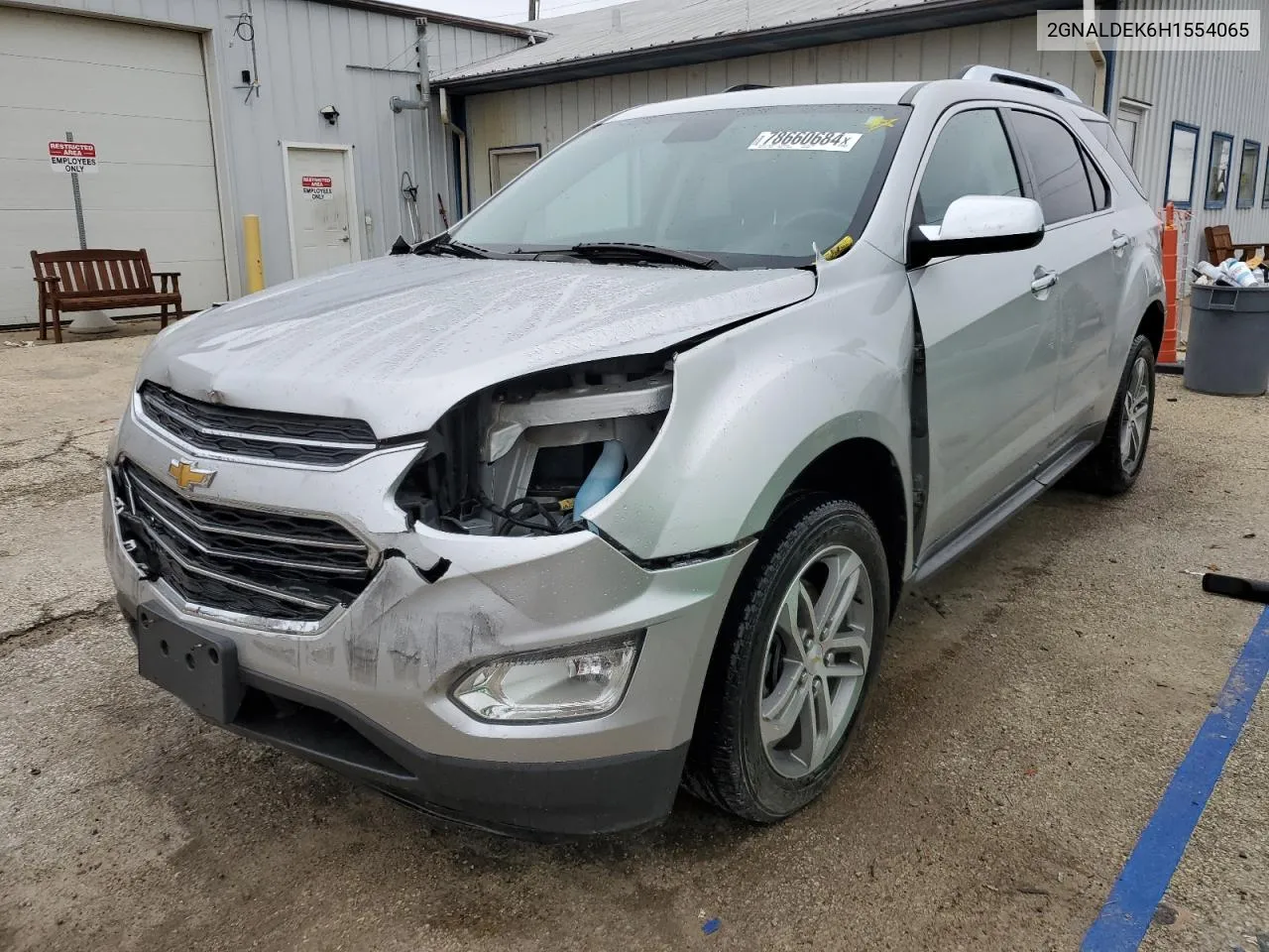 2017 Chevrolet Equinox Premier VIN: 2GNALDEK6H1554065 Lot: 78660684