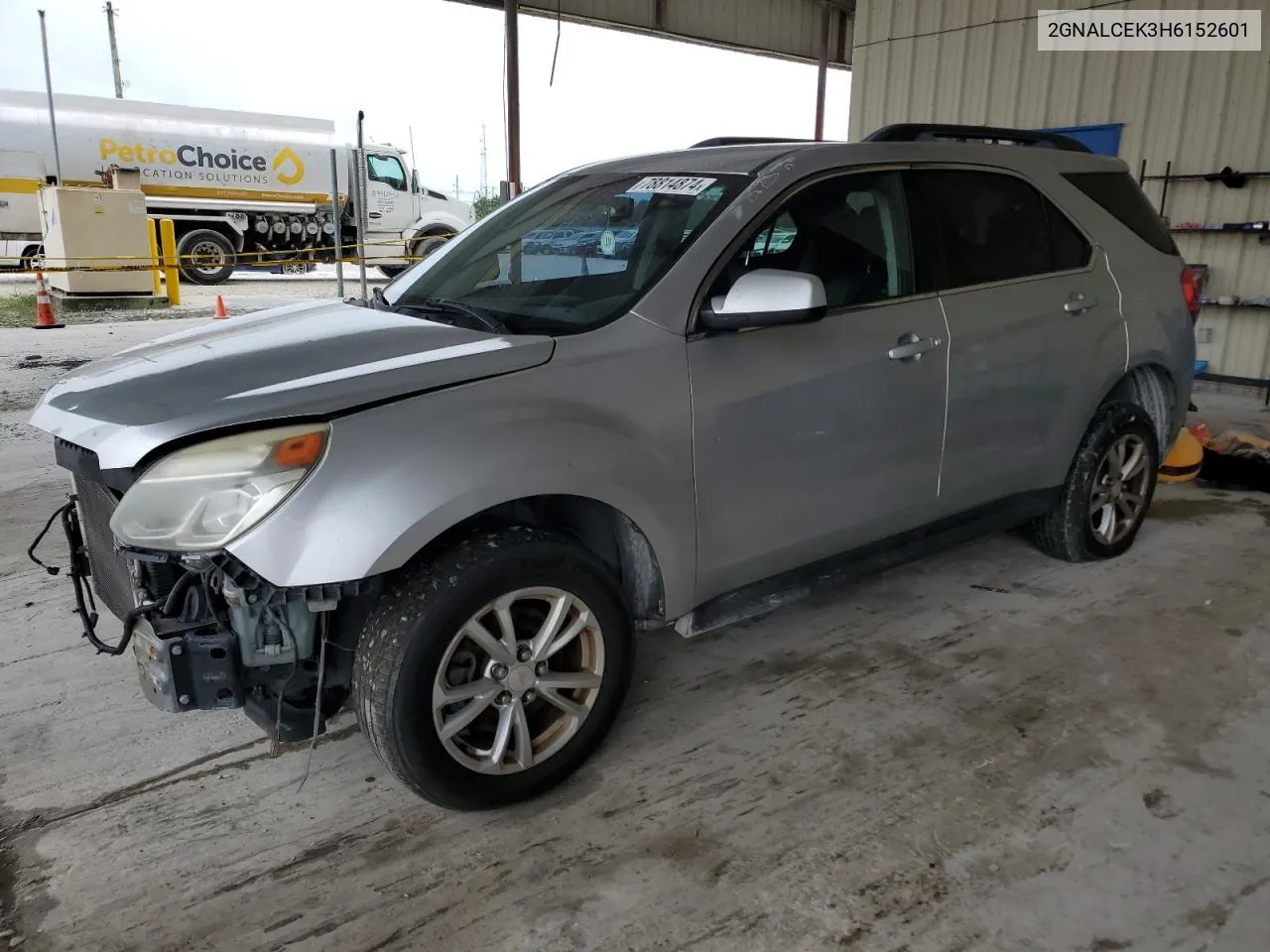 2017 Chevrolet Equinox Lt VIN: 2GNALCEK3H6152601 Lot: 78814874