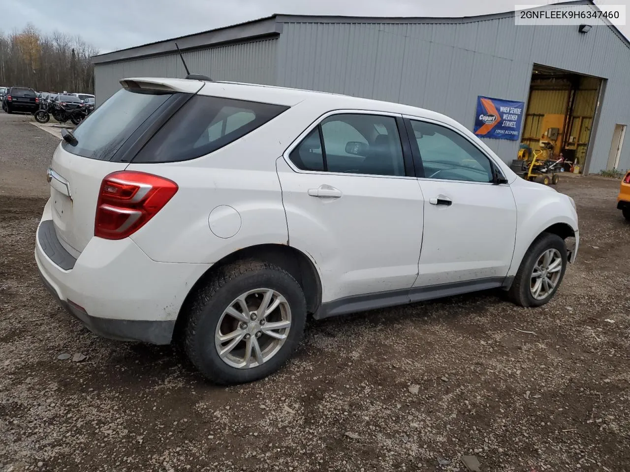 2017 Chevrolet Equinox Ls VIN: 2GNFLEEK9H6347460 Lot: 78827234