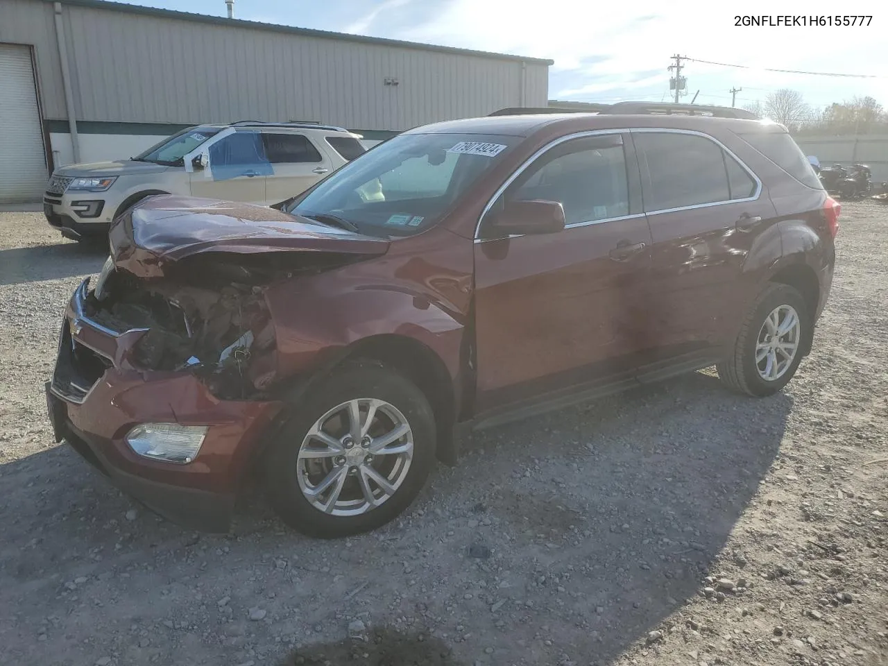 2017 Chevrolet Equinox Lt VIN: 2GNFLFEK1H6155777 Lot: 79074924