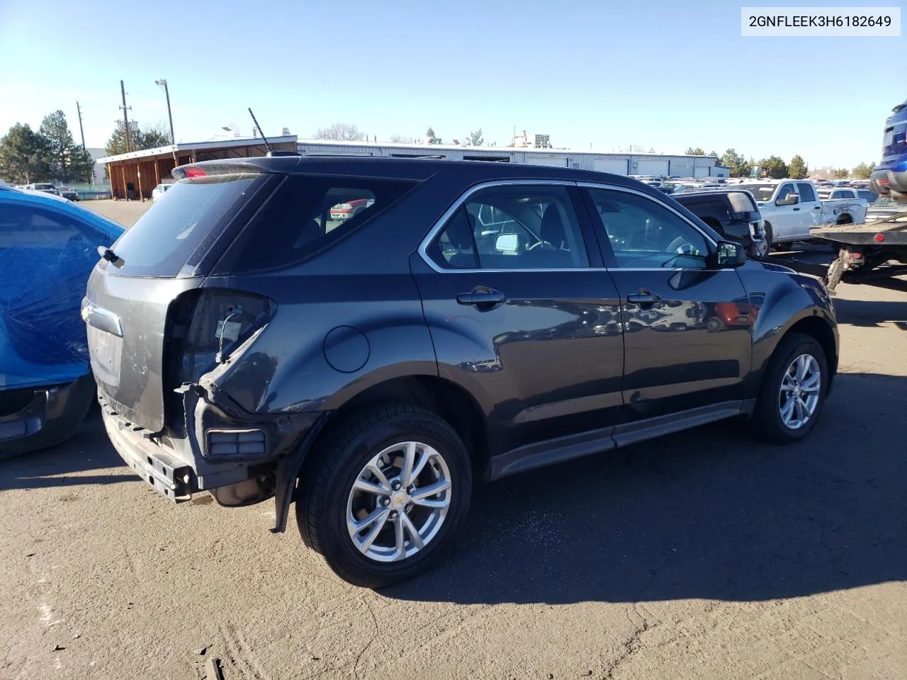 2017 Chevrolet Equinox Ls VIN: 2GNFLEEK3H6182649 Lot: 79142994