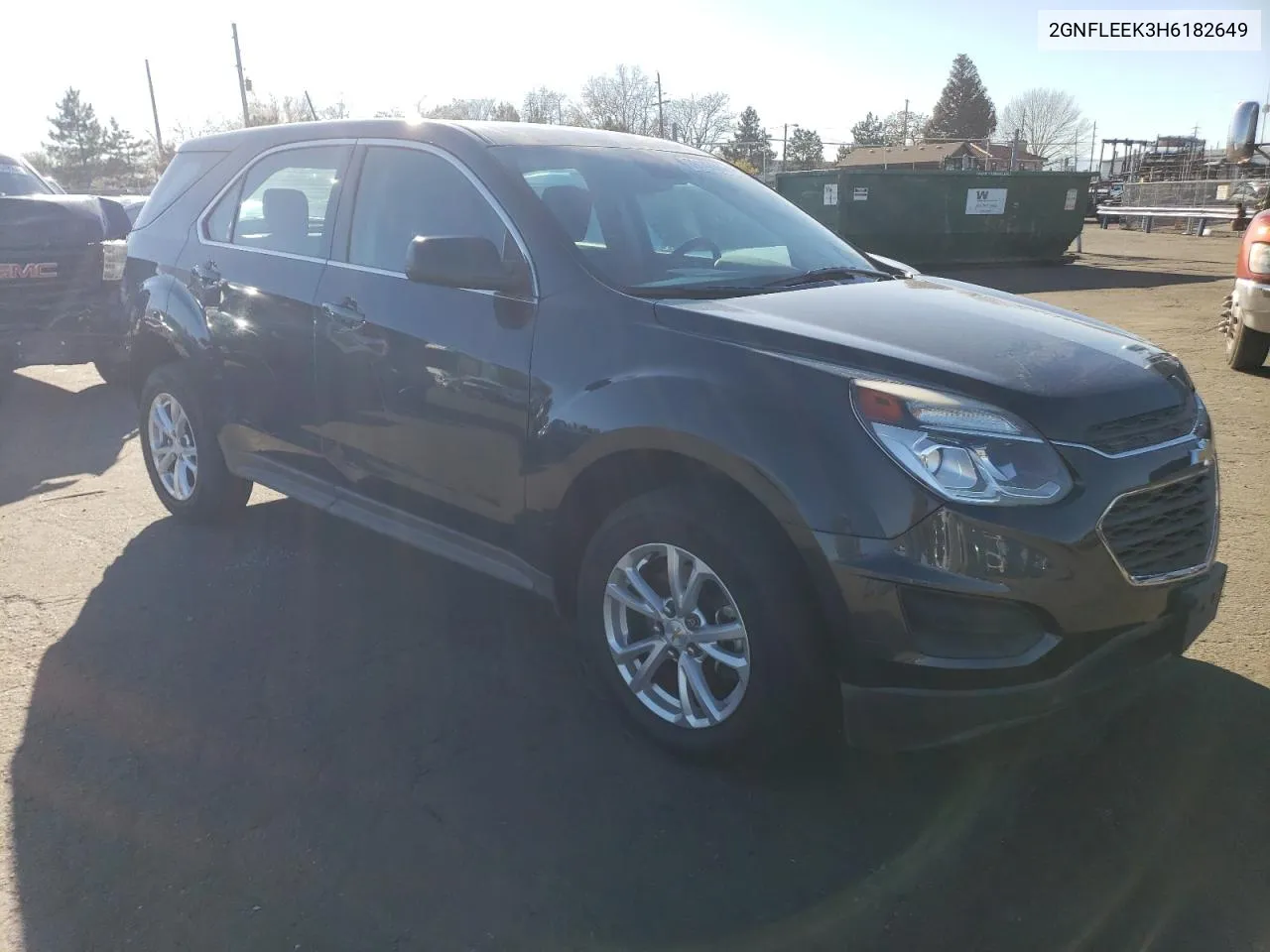 2017 Chevrolet Equinox Ls VIN: 2GNFLEEK3H6182649 Lot: 79142994