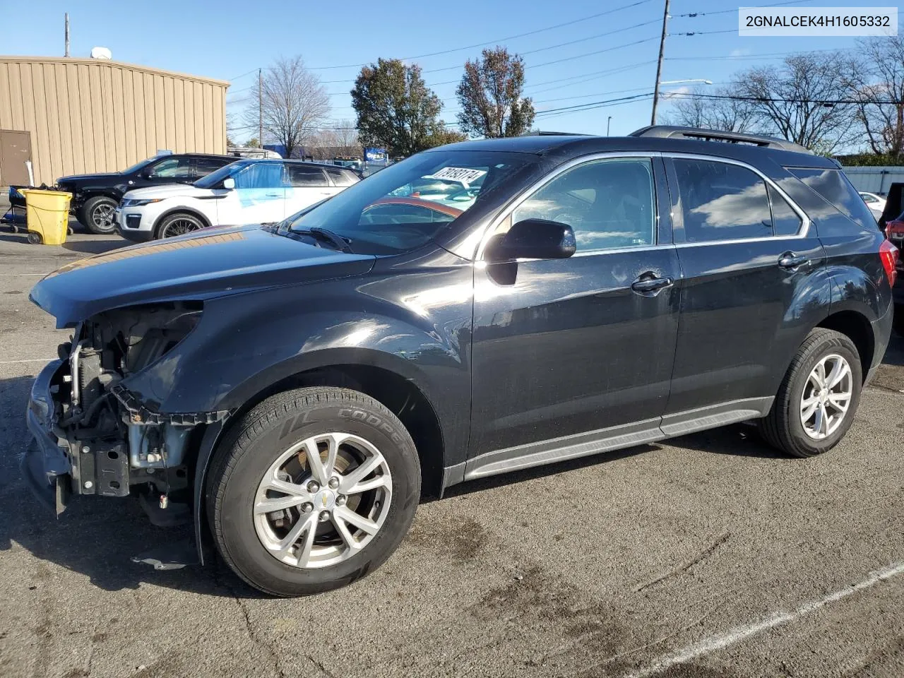 2017 Chevrolet Equinox Lt VIN: 2GNALCEK4H1605332 Lot: 79193174