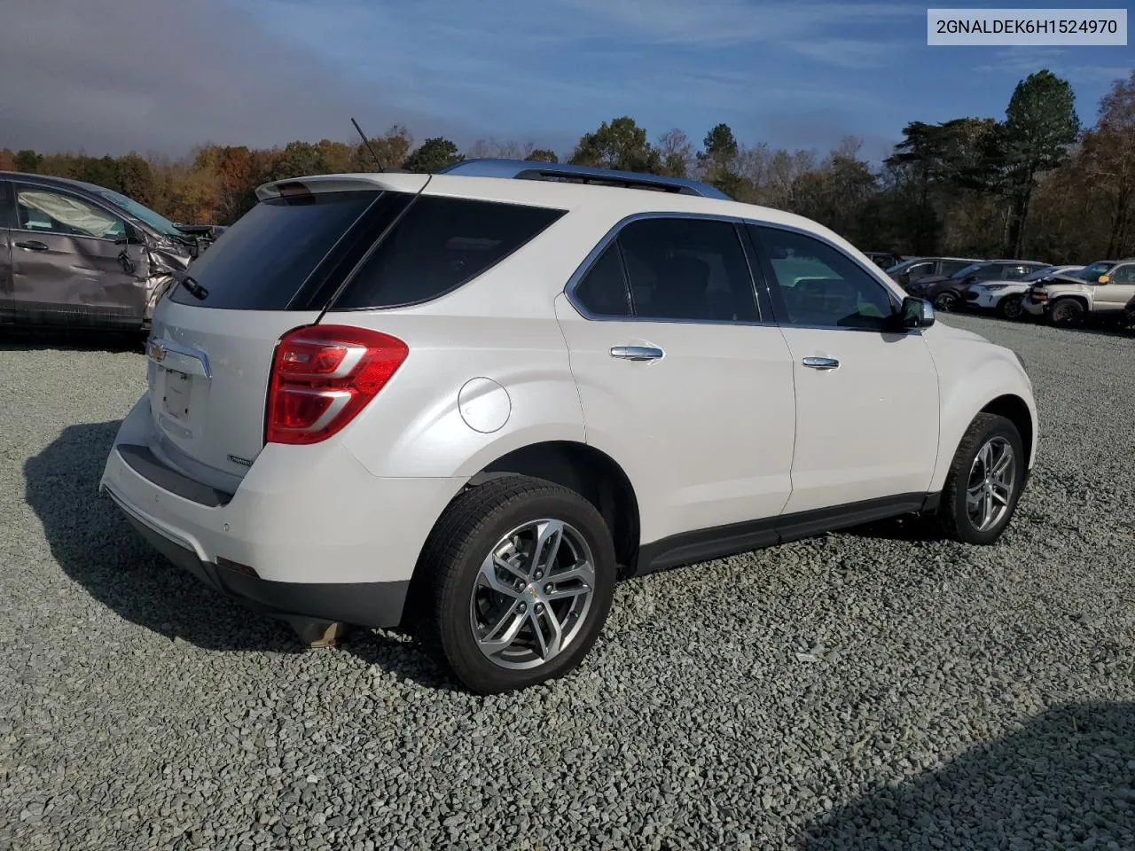 2017 Chevrolet Equinox Premier VIN: 2GNALDEK6H1524970 Lot: 79421044