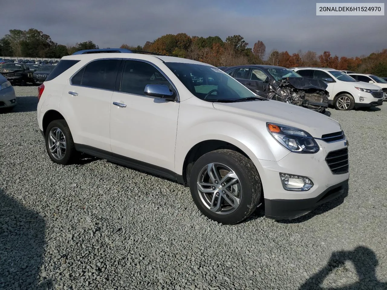 2017 Chevrolet Equinox Premier VIN: 2GNALDEK6H1524970 Lot: 79421044