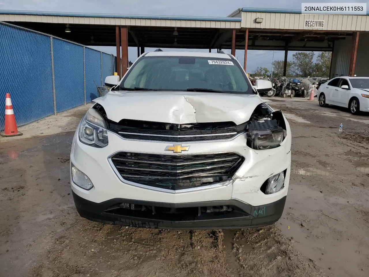 2017 Chevrolet Equinox Lt VIN: 2GNALCEK0H6111553 Lot: 79432024