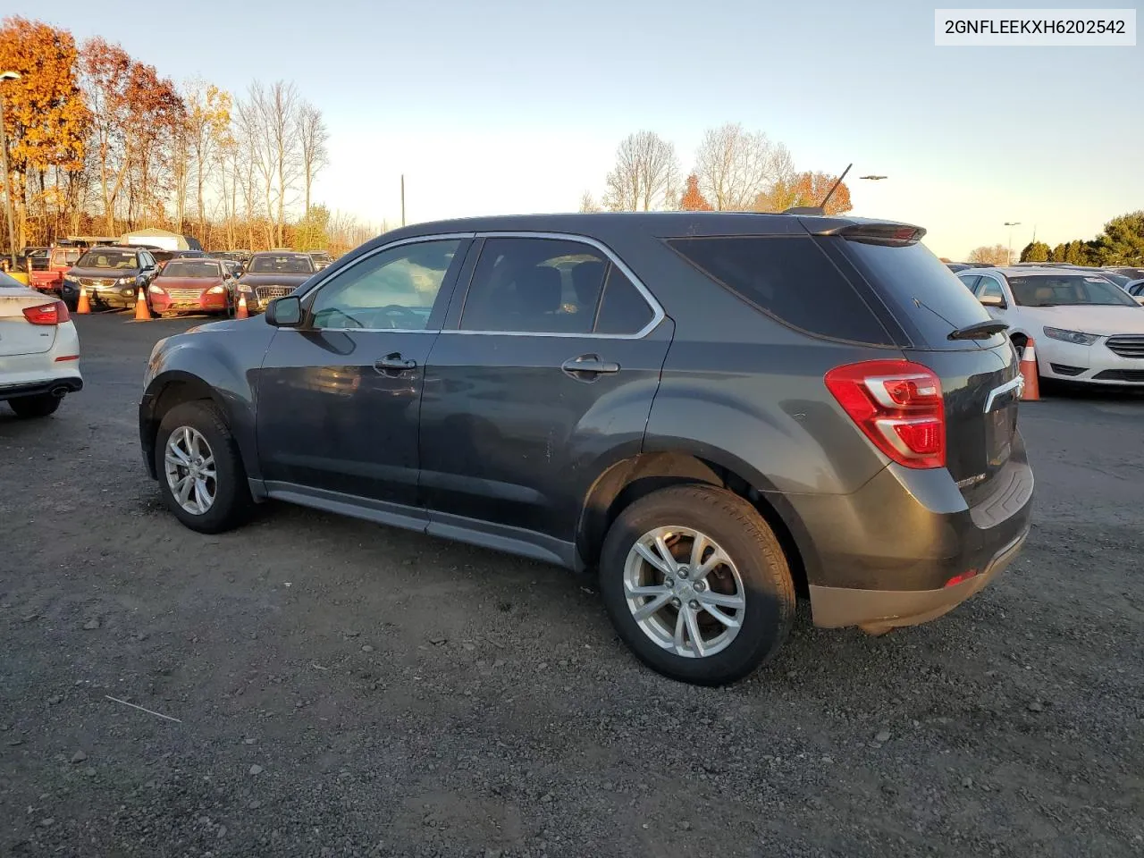 2017 Chevrolet Equinox Ls VIN: 2GNFLEEKXH6202542 Lot: 79508214