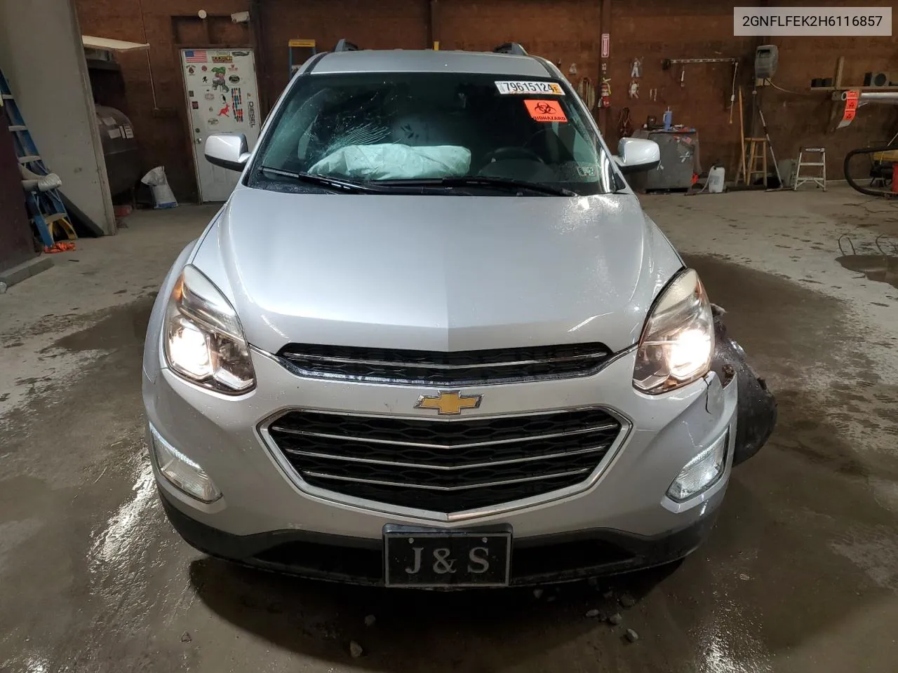 2017 Chevrolet Equinox Lt VIN: 2GNFLFEK2H6116857 Lot: 79615124