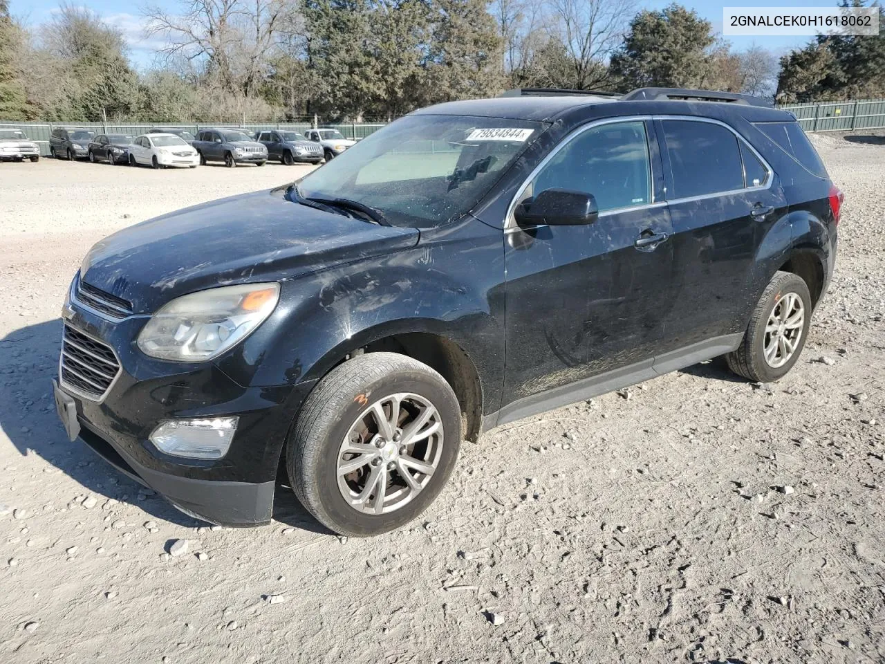 2GNALCEK0H1618062 2017 Chevrolet Equinox Lt