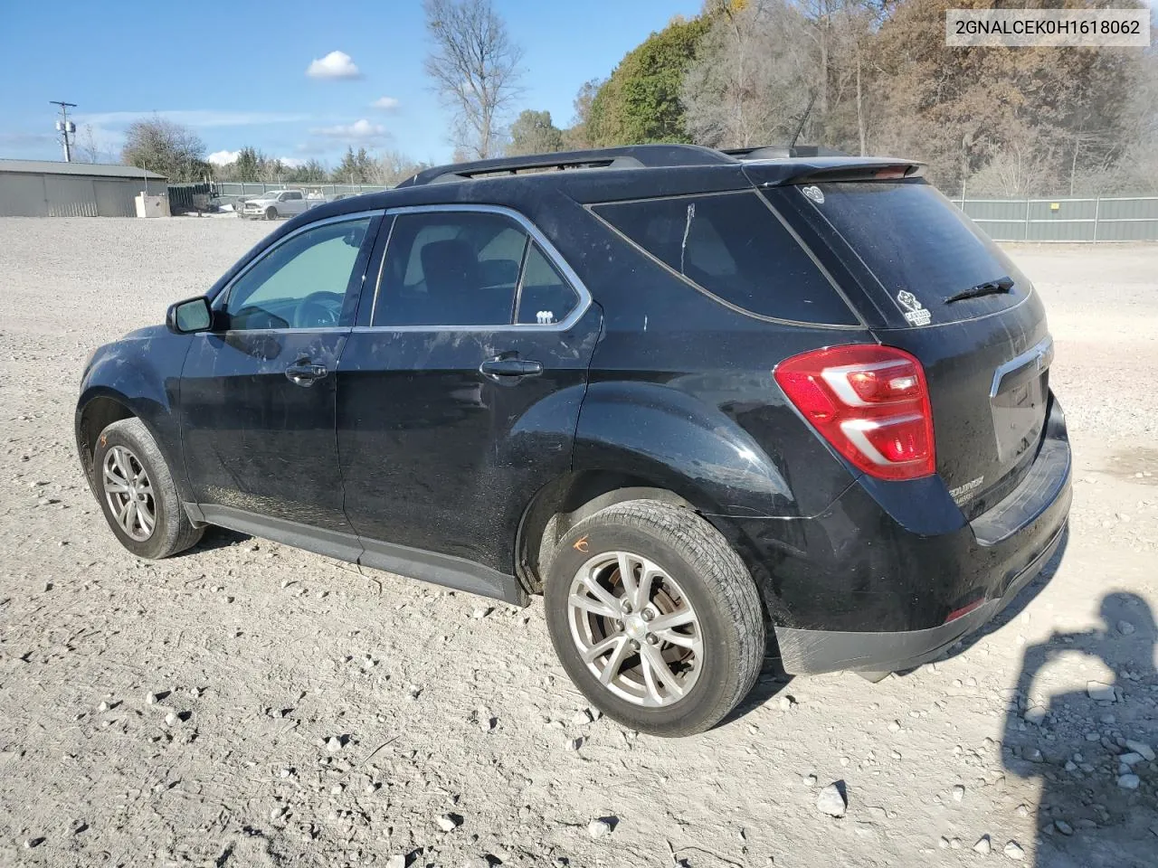 2GNALCEK0H1618062 2017 Chevrolet Equinox Lt