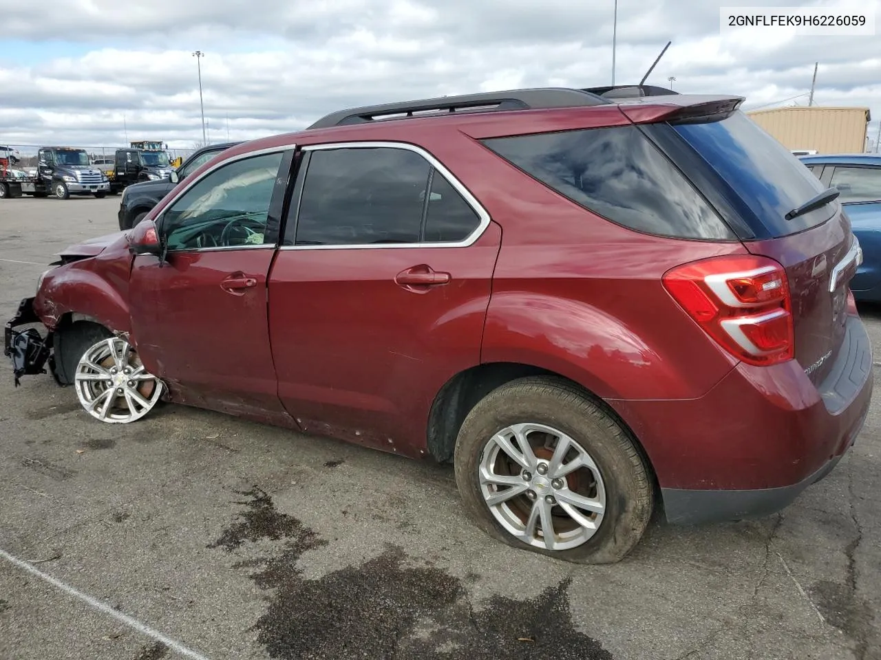 2017 Chevrolet Equinox Lt VIN: 2GNFLFEK9H6226059 Lot: 79916344