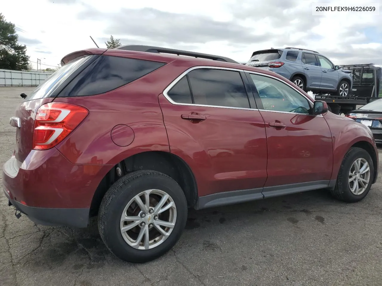 2017 Chevrolet Equinox Lt VIN: 2GNFLFEK9H6226059 Lot: 79916344