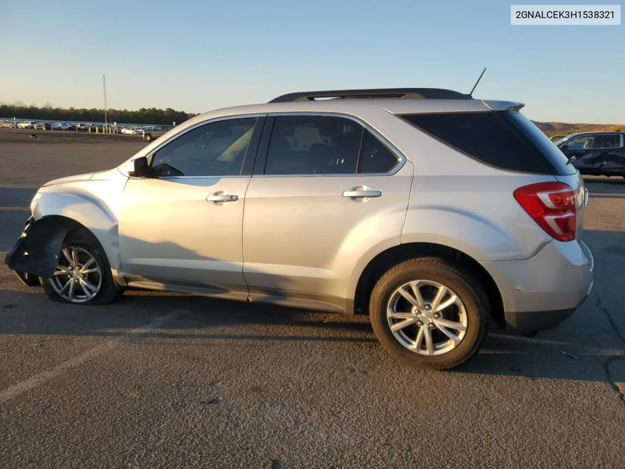 2017 Chevrolet Equinox Lt VIN: 2GNALCEK3H1538321 Lot: 80016774