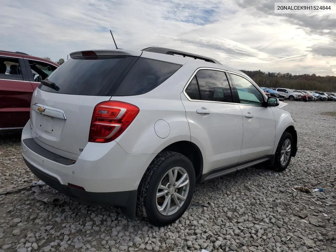 2017 Chevrolet Equinox Lt VIN: 2GNALCEK9H1524844 Lot: 80215874