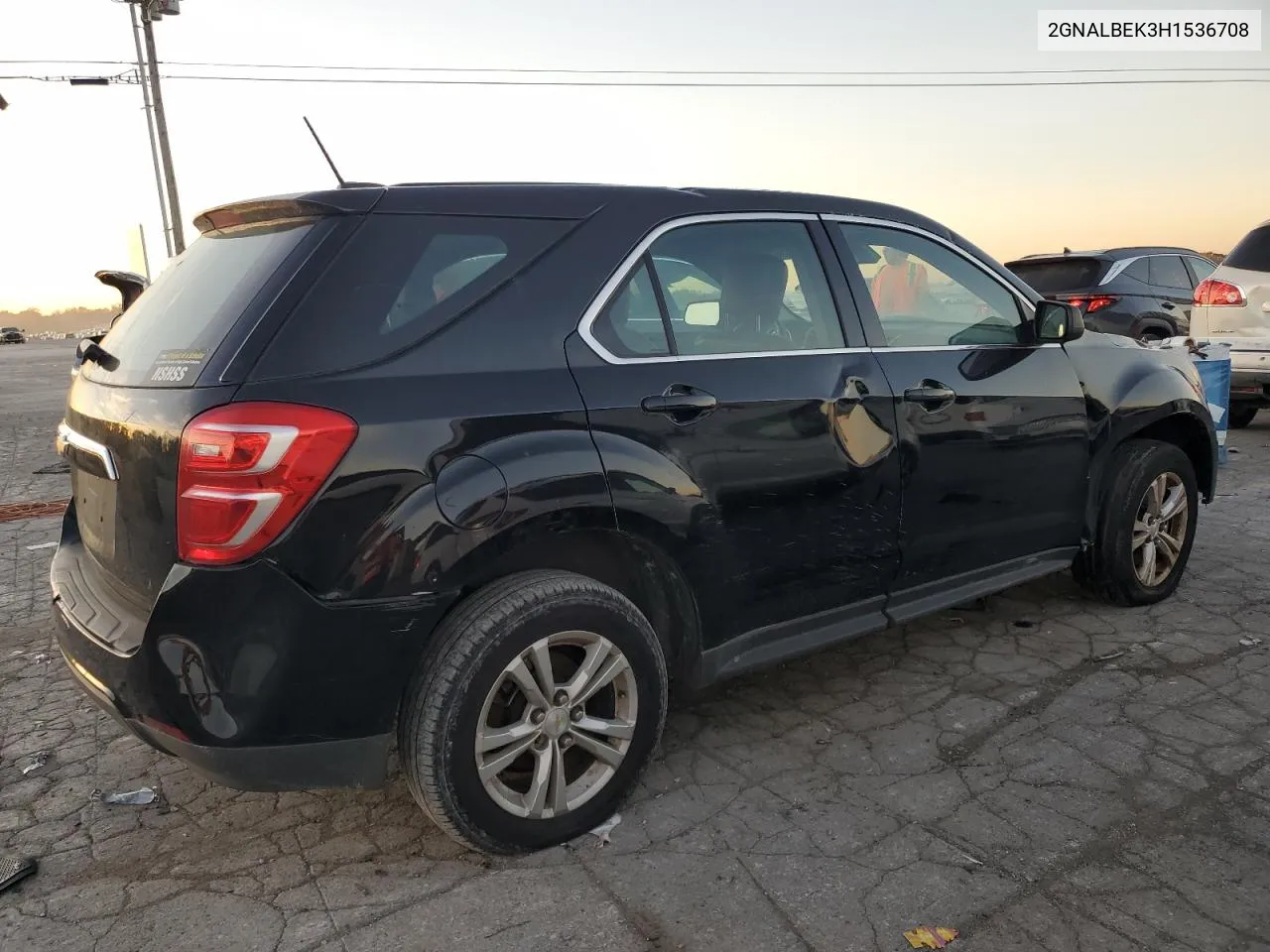 2017 Chevrolet Equinox Ls VIN: 2GNALBEK3H1536708 Lot: 80343694