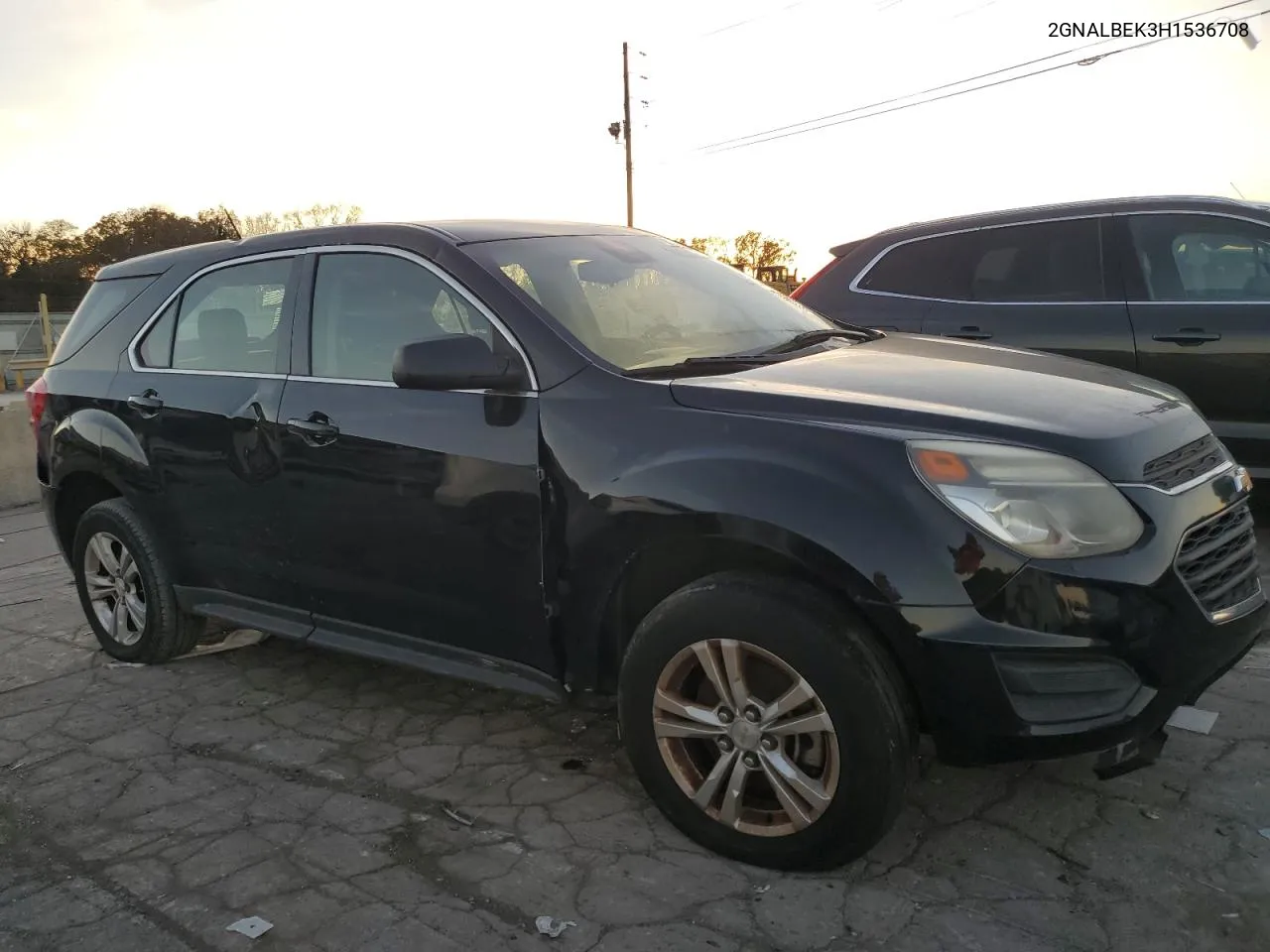 2017 Chevrolet Equinox Ls VIN: 2GNALBEK3H1536708 Lot: 80343694