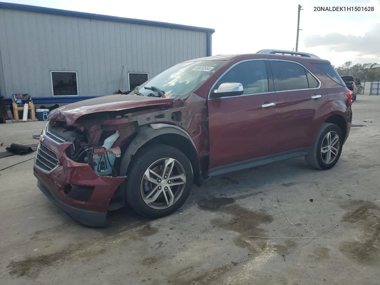 2017 Chevrolet Equinox Premier VIN: 2GNALDEK1H1501628 Lot: 80488564